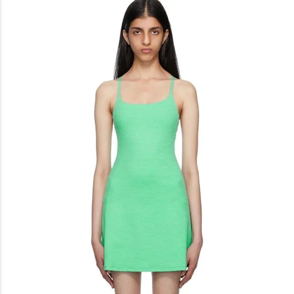 Outdoor Voices Green Move Free Minidress